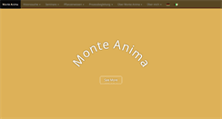 Desktop Screenshot of monte-anima.com